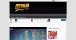Desktop Screenshot of blazinhotartist.com